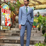 Naxos suit - made of Scabal wool