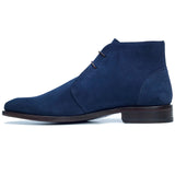 Navy Suede Chukka Boots