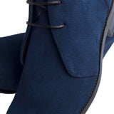 Navy Suede Chukka Boots