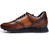 Med Brown Jogger Shoes