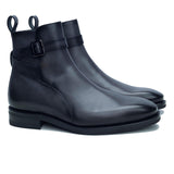 Gray Jodhpur Boots