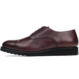 Pebble Burgundy Derby Shoes
