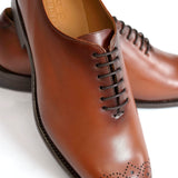 SHOES Wholecut Med-brown