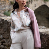 Dolceaqua Damenbluse – aus Seide