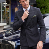 Pinnacle Grauer Anzug