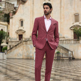 Taormina Suit - wool, silk, linen blend