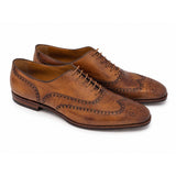 Pantofi Derby Brogue - Maro