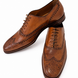 Pantofi Derby Brogue - Maro