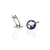 World Map cufflinks