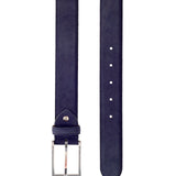 Navy Suede Belt