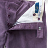 Cord velvet smart casual trousers