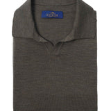 Tricou Polo Knit Kaki