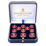 Fleur de Lys buttons