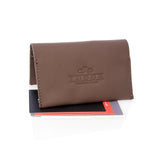 Brown Tudor cardholder